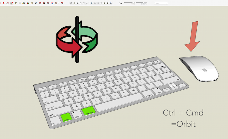 sketchup control for mac